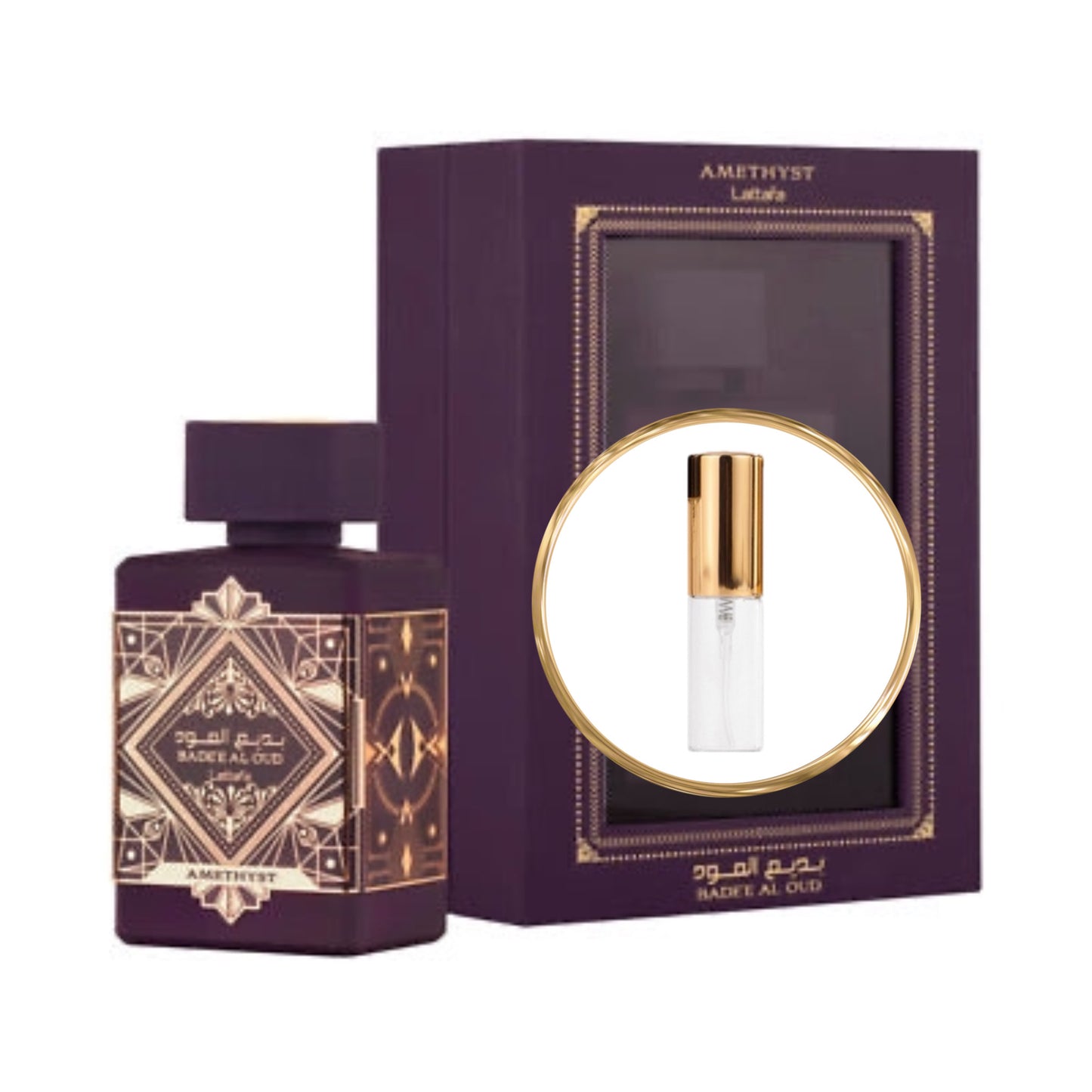 Bade’e Al Oud Amethyst - Lattafa (Decante 5ml)