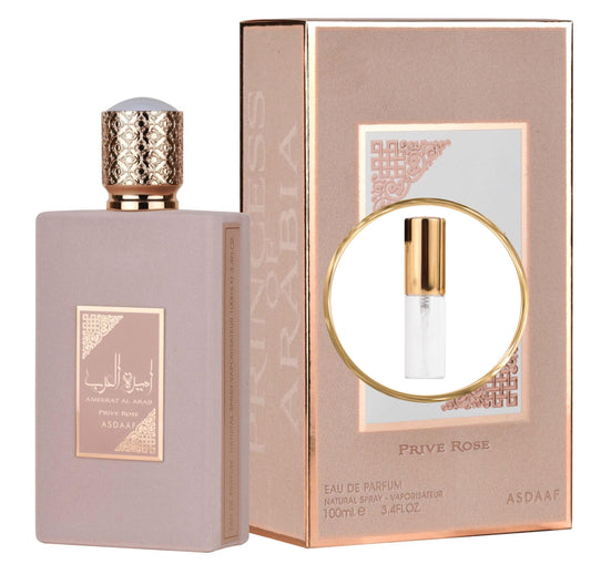Ameerat Al Arab Prive Rose - Asdaaf (Decante 5ml)