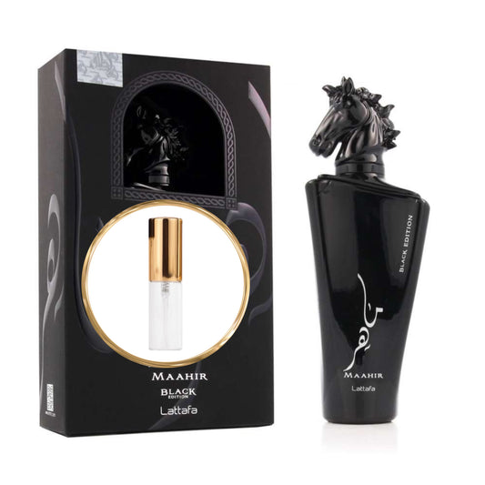 Maahir Black Edition - Lattafa (Decante 5ml)